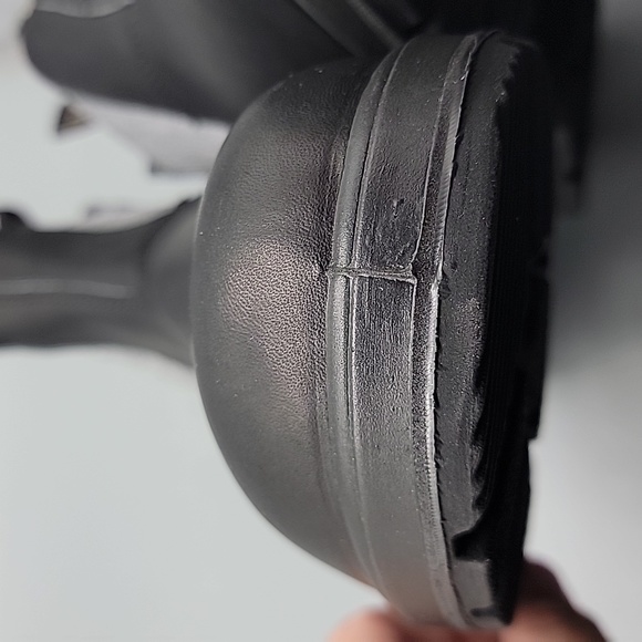 Blundstone Original 500 Chelsea Boot - Black with Grey Wash Mens 11 - Picture 10 of 12